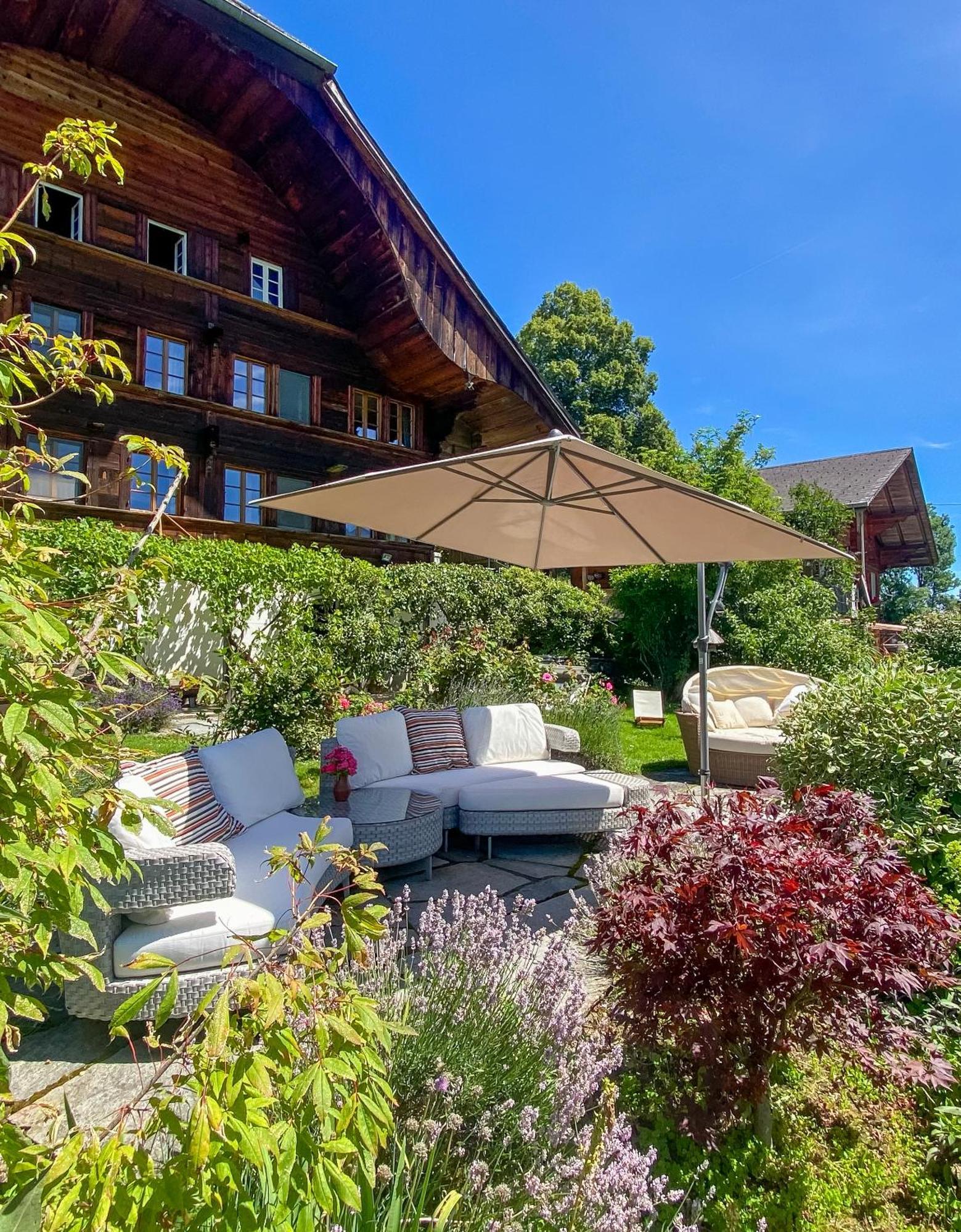 Swiss Mountain-Valley View Lodge Erlenbach im Simmental Екстериор снимка