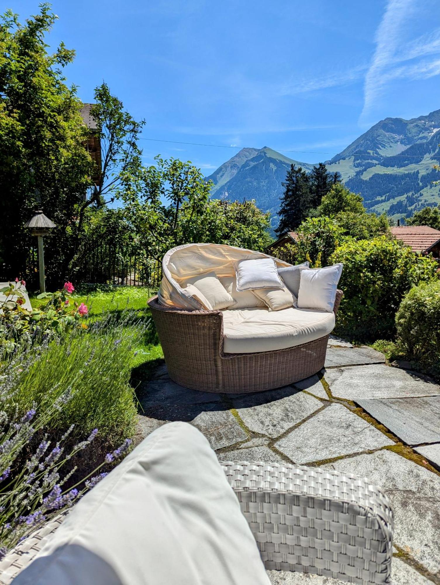 Swiss Mountain-Valley View Lodge Erlenbach im Simmental Екстериор снимка